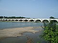 Le pont Wilson et la Loire à Tours
