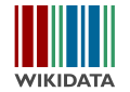 Wikidata transparent logo with text (SVG, [en] English)