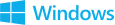 Windows logo and wordmark - 2012 (light blue)