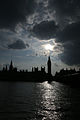 Clouds over Houses of Parliament (Palace of Westminster) London
