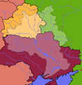 Russia, Ukraine, Belarus and Dnieper-Basin