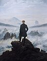 Caspar David Friedrich: The wanderer above the sea of fog, 1818