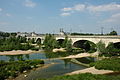 Le pont Georges V et la Loire à Orléans