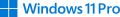 Windows 11 Pro logo and wordmark (blue)