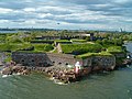 Suomenlinna, an inhabited sea fortress in Helsinki