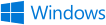 Windows logo and wordmark - 2012 (blue)