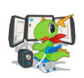 Konqi for KDE development applications.