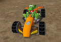 Konqi in SuperTuxKart. Modeled by betharatux1 with helps from jymis.