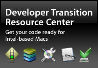 Visit the Developer Transition Resource Center