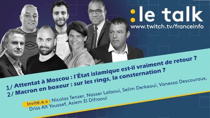 Ludo Pauchant reçoit Nicolas Tenzer, Asiem El Difraoui et Driss Aït Youssef. (Franceinfo)
