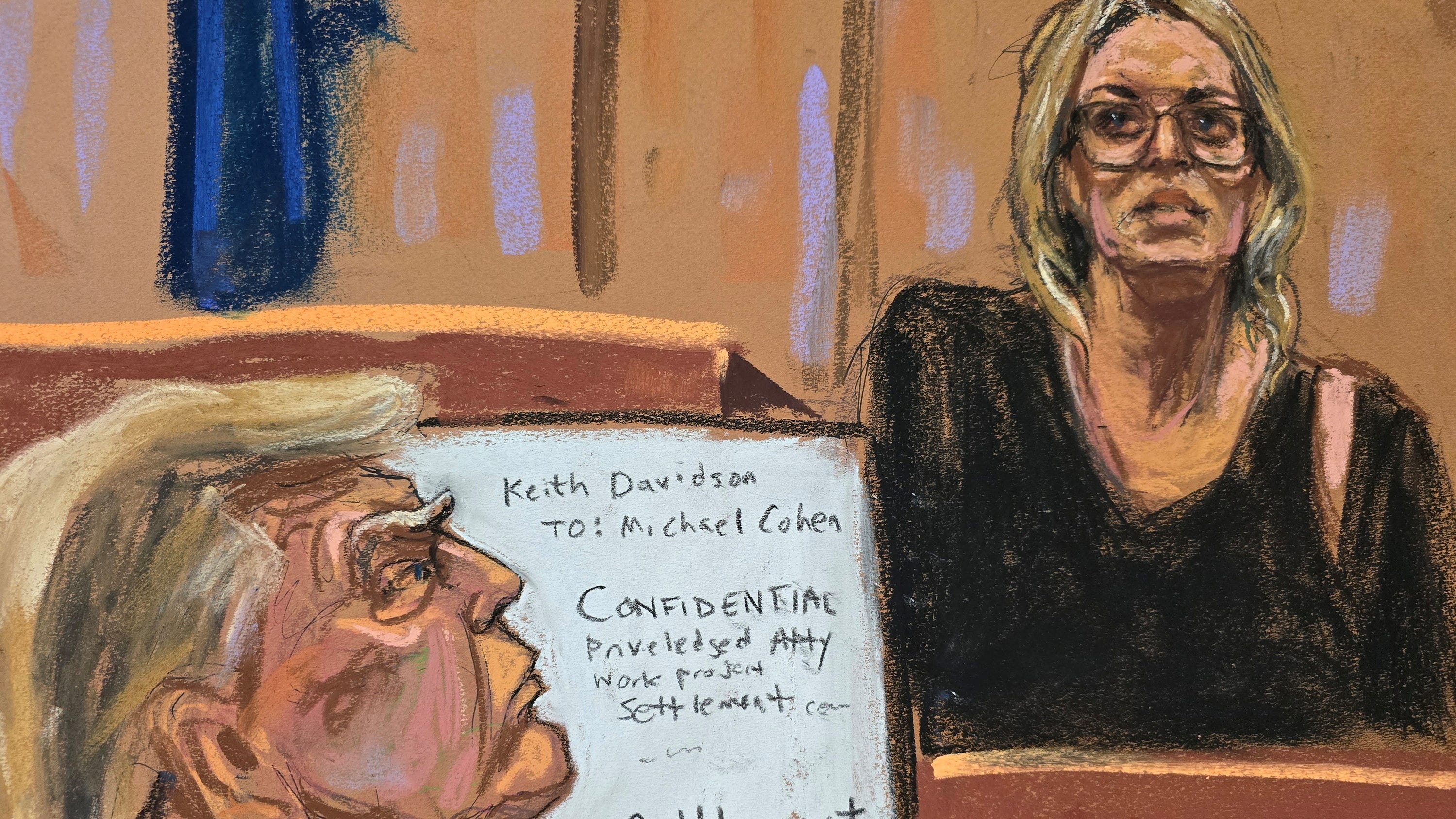 Trump trial live: Stormy Daniels pressed about alleged inconsistencies