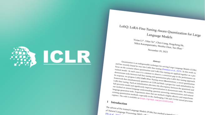 LoftQ paper at ICLR 2024